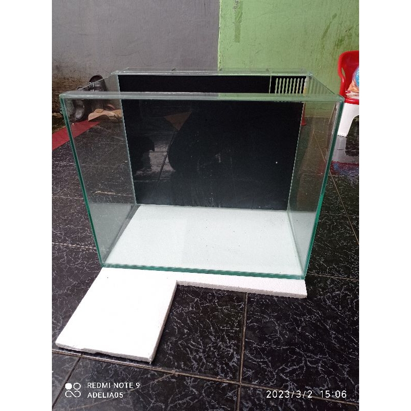 AQUARIUM 50X40X40 FILTER BELAKANG