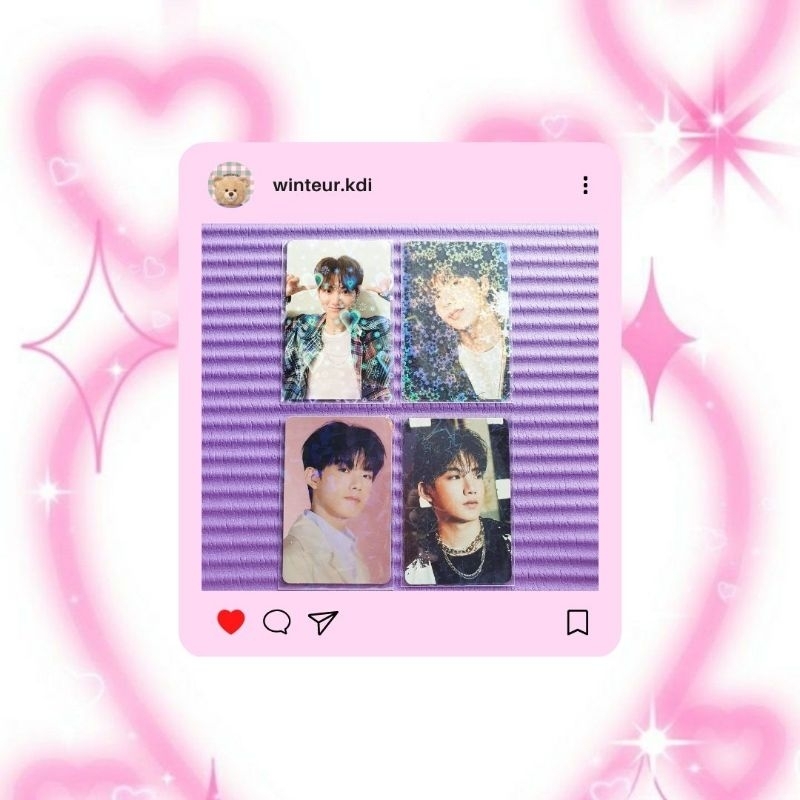 

Innersleeve holo / hologram untuk photocard pc kpop idol aesthetic y2k tumblr atk sticker stationery cute
