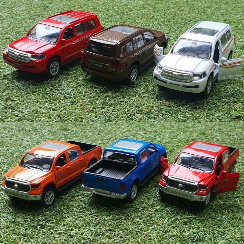 Diecast Mobil Jeep Land Cruiser Toyota Alphard Crown Tundra Skala 1:36 Diecast Miniatur Mobil Hammer Pajangan