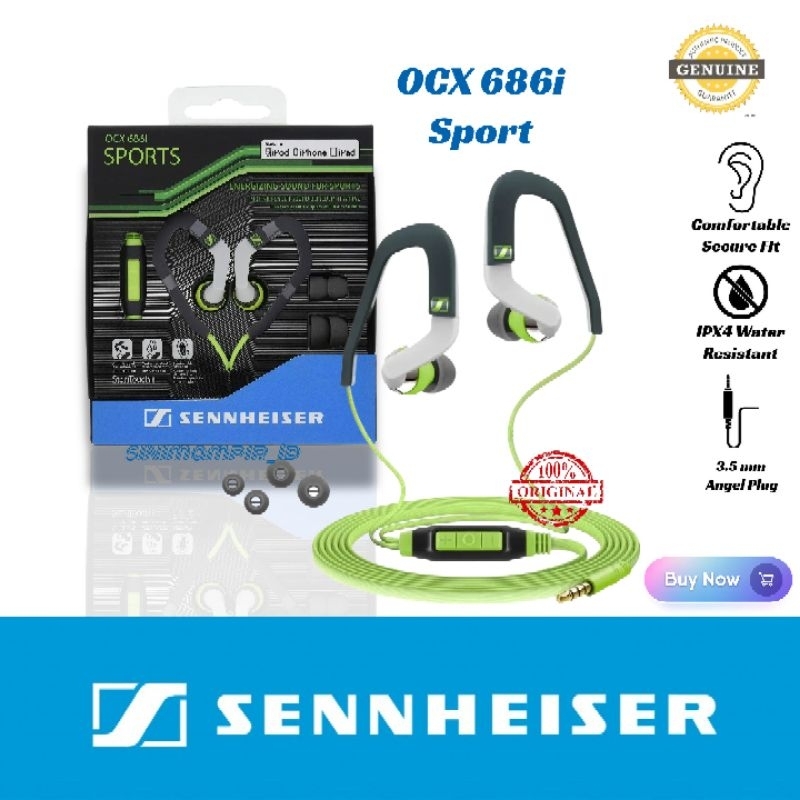 EARPHONE SENNHEISER OCX 686i SPORT | HEADSET | EARPHONE | SENNHEISER |686i