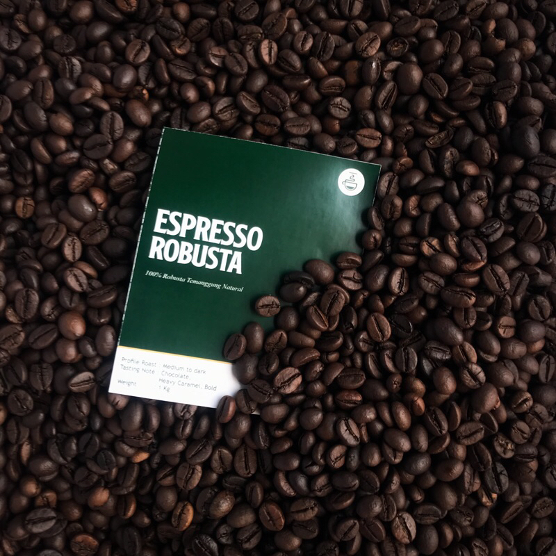 

Kopi Robusta Temanggung Medium to dark Roast - panca coffee