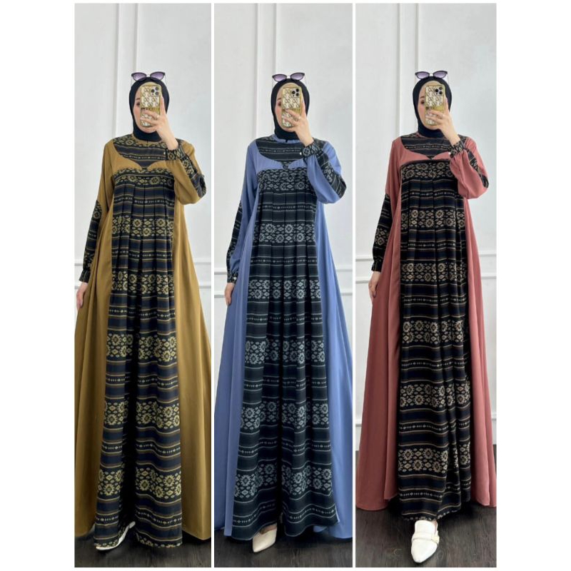 Gamis Cantik Berkualitas ready stok siap kirim