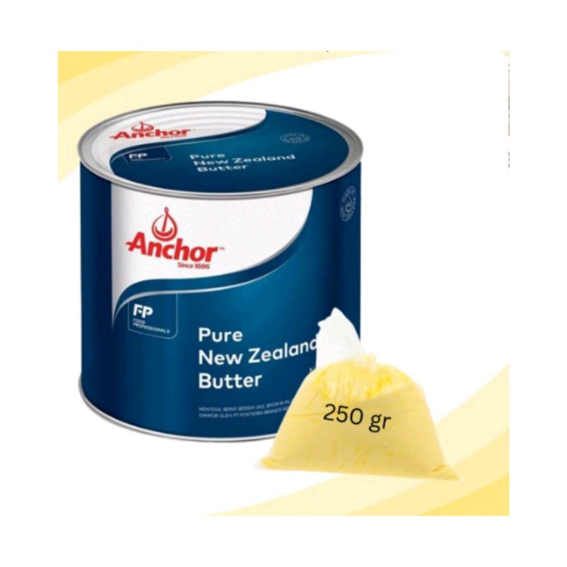 RoomButter Anchor 250gr / Room Butter Anchor / Mentega Salted Butter / Mentega Margarine Wangi