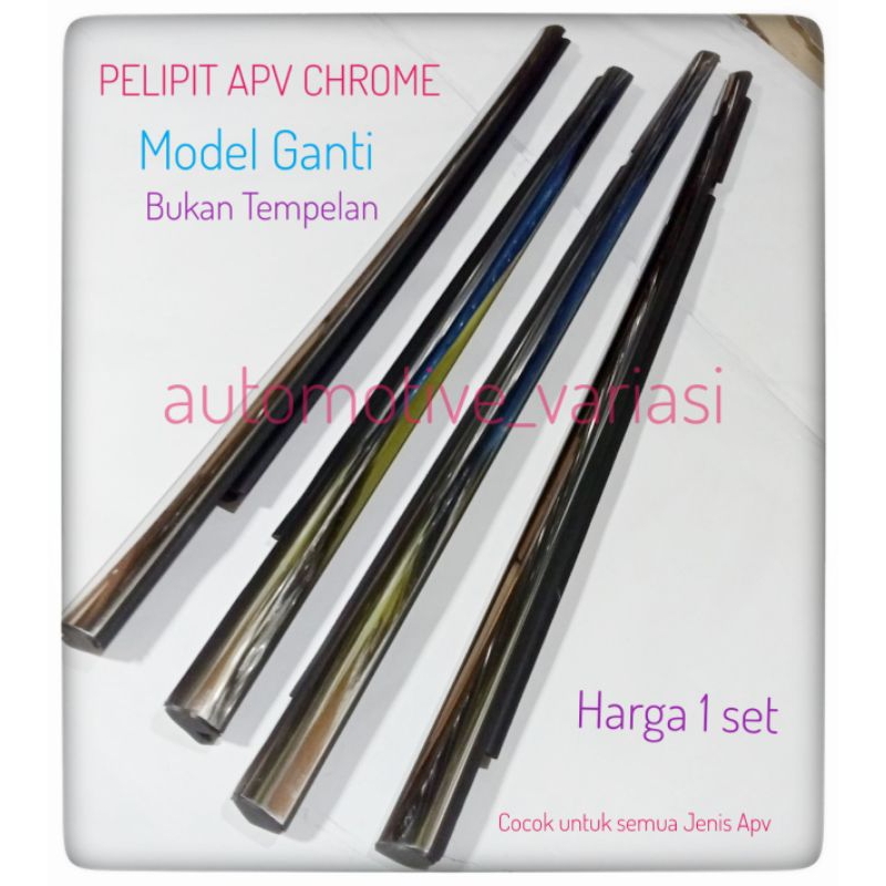 Pelipit Kaca Apv Chrome 2004 Up Pelipit Kaca Chrome Apv Pelipit Kaca Apv Luxury Original