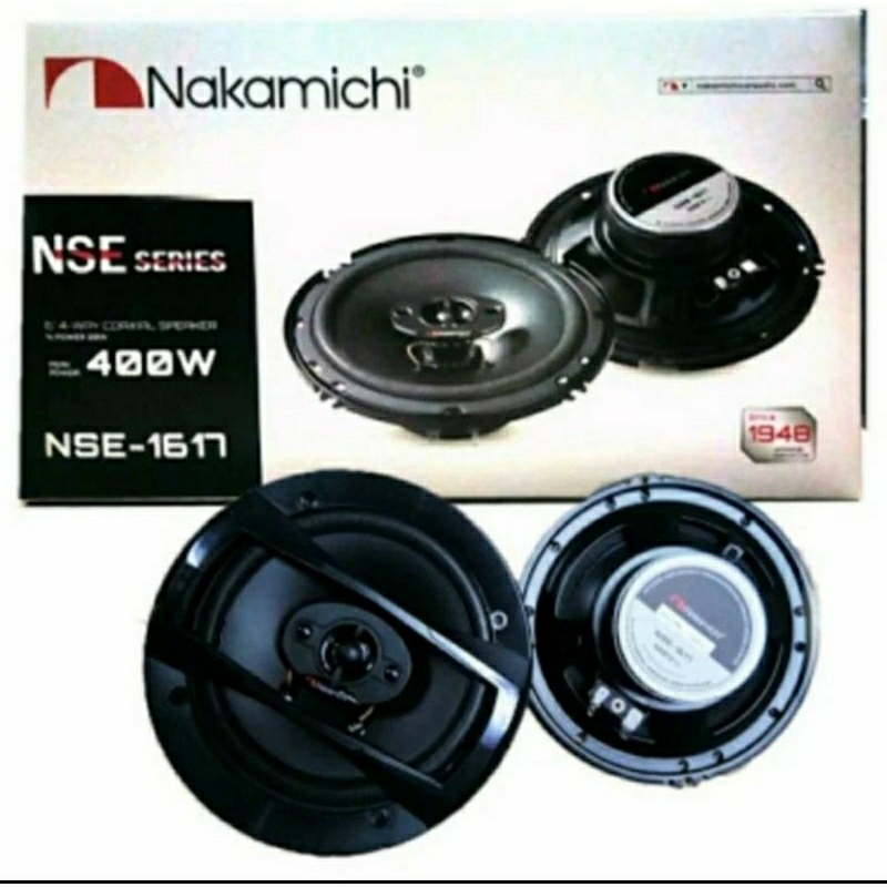 Speaker Coaxial Nakamichi 6 Inch NSE-1617 Speaker Pintu Mobil Xenia