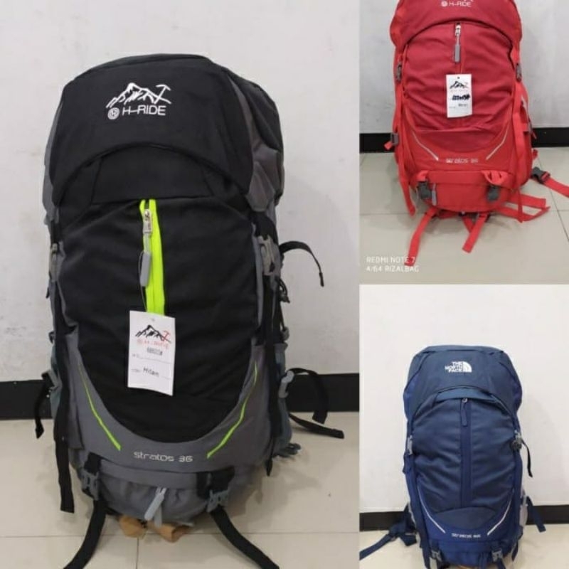 tas outdoor import .tas gunung H-Ride  45 liter