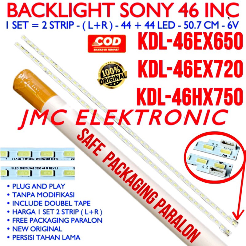 Backlight Tv Sony 46 inch KDL-46EX720 46EX650 46HX750 46HX753 KDL46EX650 KDL46HX753 KDL46HX750 LTY460HN05 LTY46OHQ05 LJY64-03363C