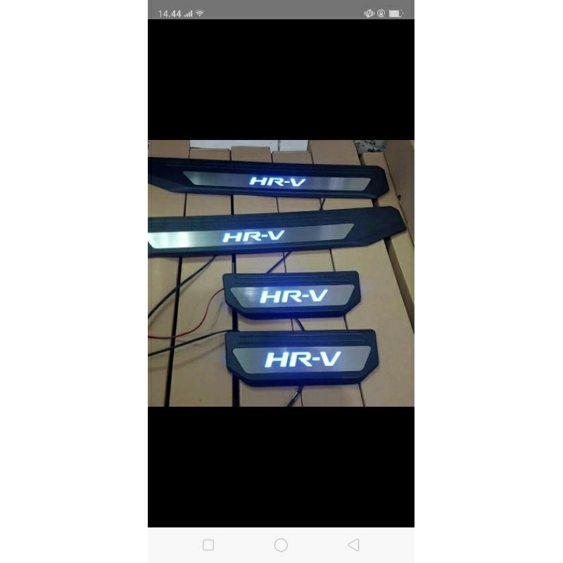 Sill plate Silplate Injakan Samping Pintu Mobil HONDA HRV HR-V