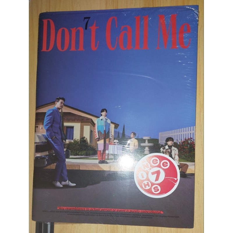 SHINee Don't Call Me Album