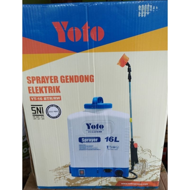 SPRAYER YOTO ELEKTRIK 16 LITER