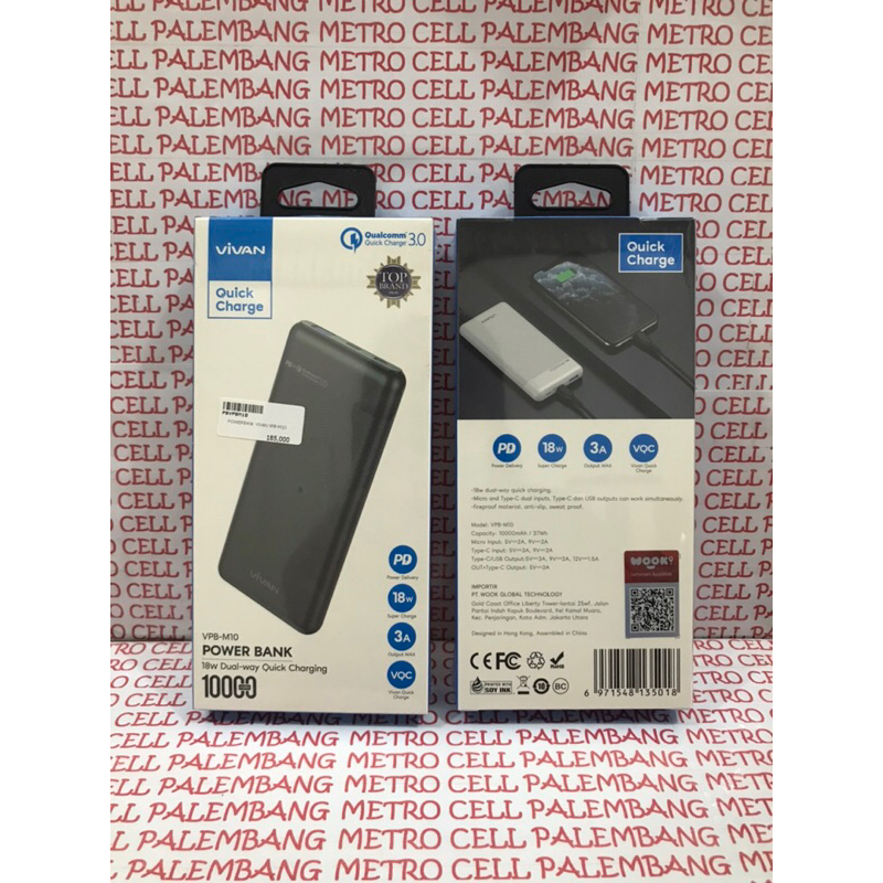 POWERBANK VIVAN VPB-M10