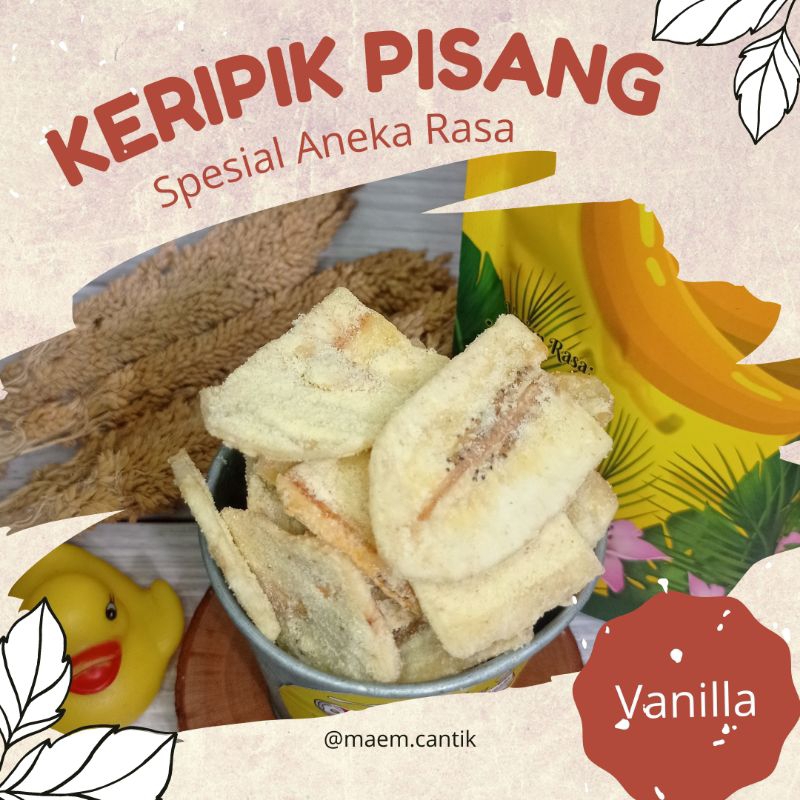 

Keripik Pisang Premium Khas Lampung Rasa Vanilla