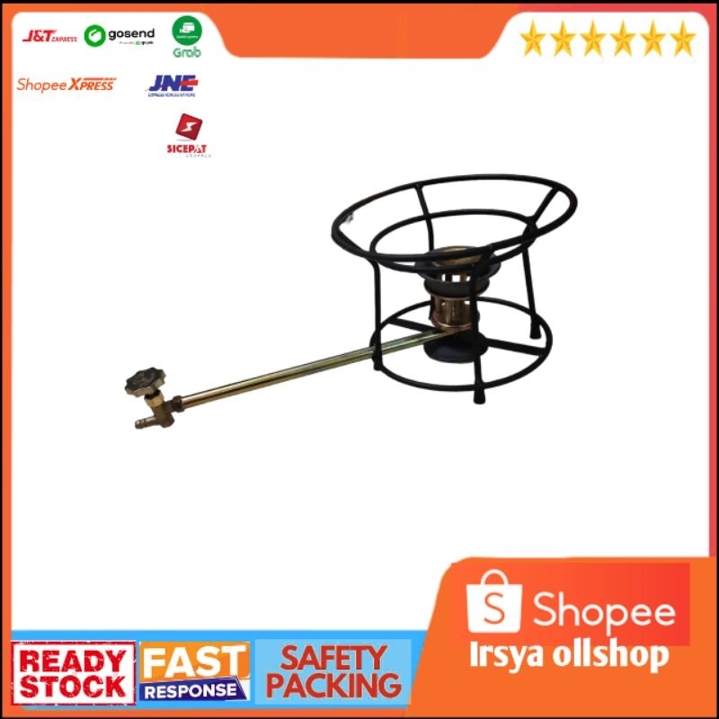 kompor gas semawar cobra 203 behel bulet selang regulator