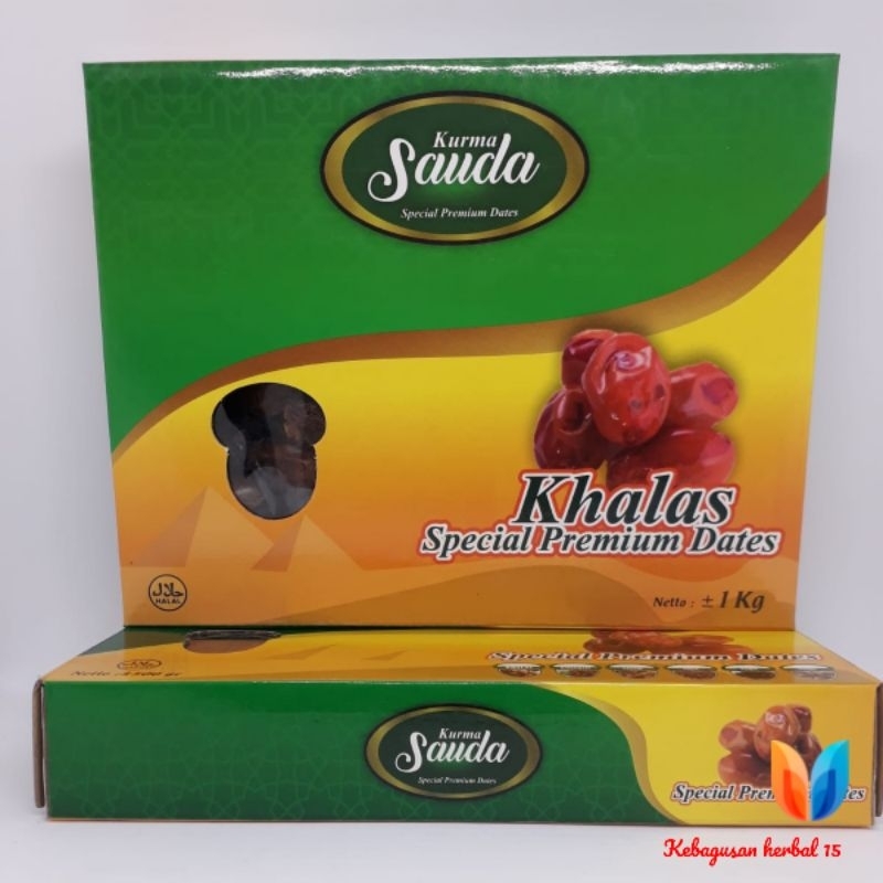 

kurma khalas sauda 1kg termurah