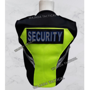 WT Rompi Security Terbaru | Rompi Satpam Terbaru | Rompi Security Tebal | Bahan Double Mesh