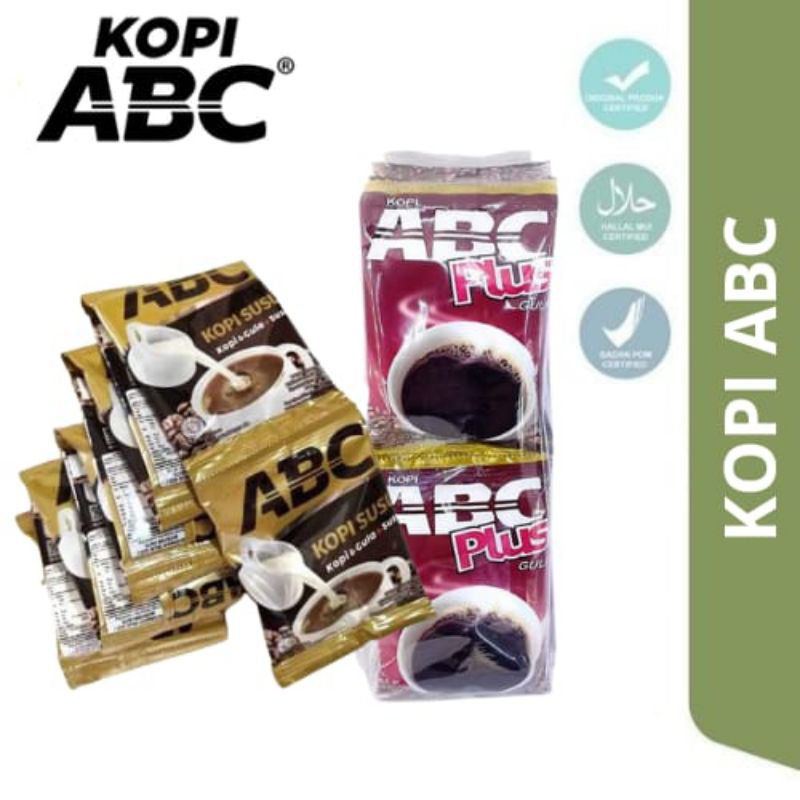 

KOPI ABCPlus Gula & ABC Kopi Susu - Kopi Sachet