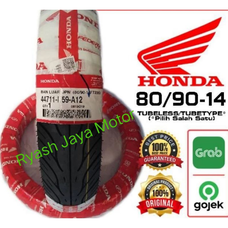 Ban tubeless depan AHM K59 80/90-14 for Vario/Scoopy/Spacy/beat/karbu/F1/esp/pop/street/Cw/F1/CBS/ISS/Vario 110 karbu/cw/110 karbu/125 Helm in/Vario 125 CBS/Vario CBS/125 techno/125 LED/150 LED/150 F1/esp/Genio/Scoopy karbu/f1