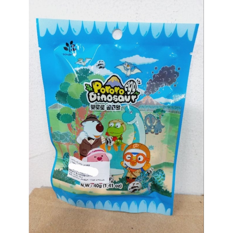 

Pororo Dinosour Egg snack import coklat