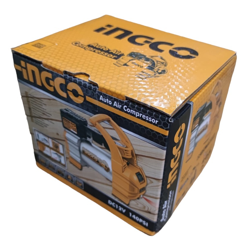 INGCO Mini Air Compressor Pompa Kompresor Isi Angin Ban Mobil DC 12v