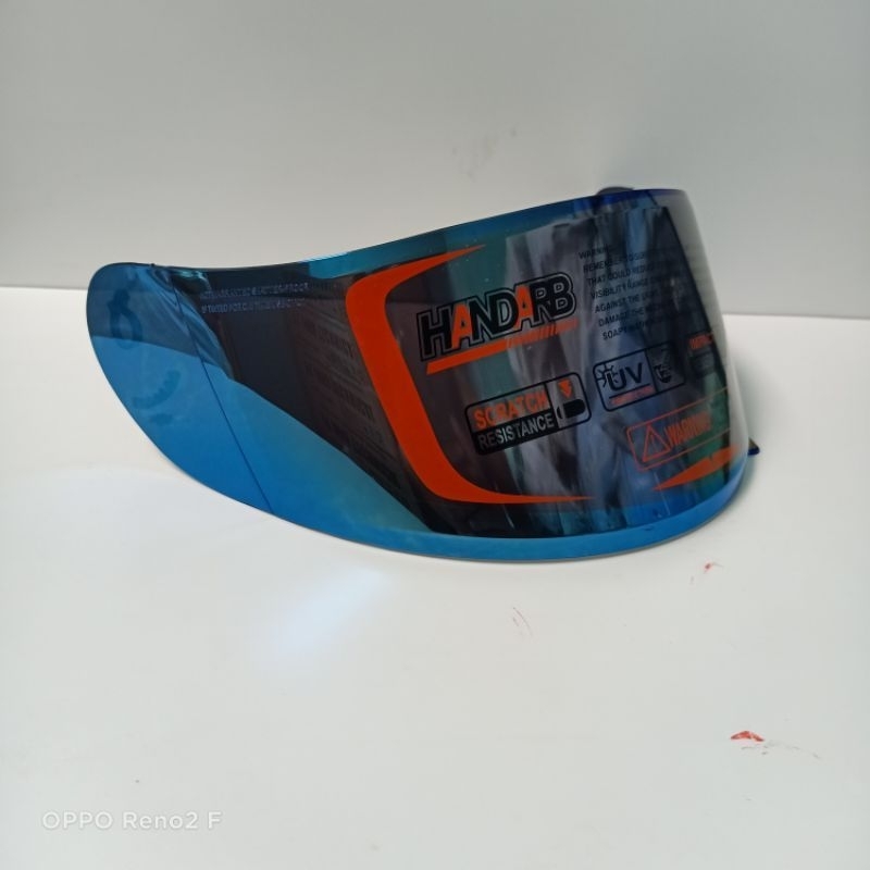 Kaca Visor FLAT KYT R10 RC7 K2R K2RIDER K2 RIDER MDS VICTORY V2R iridium Silver Blue Gold Hitam Light Smoke Bening Norisk