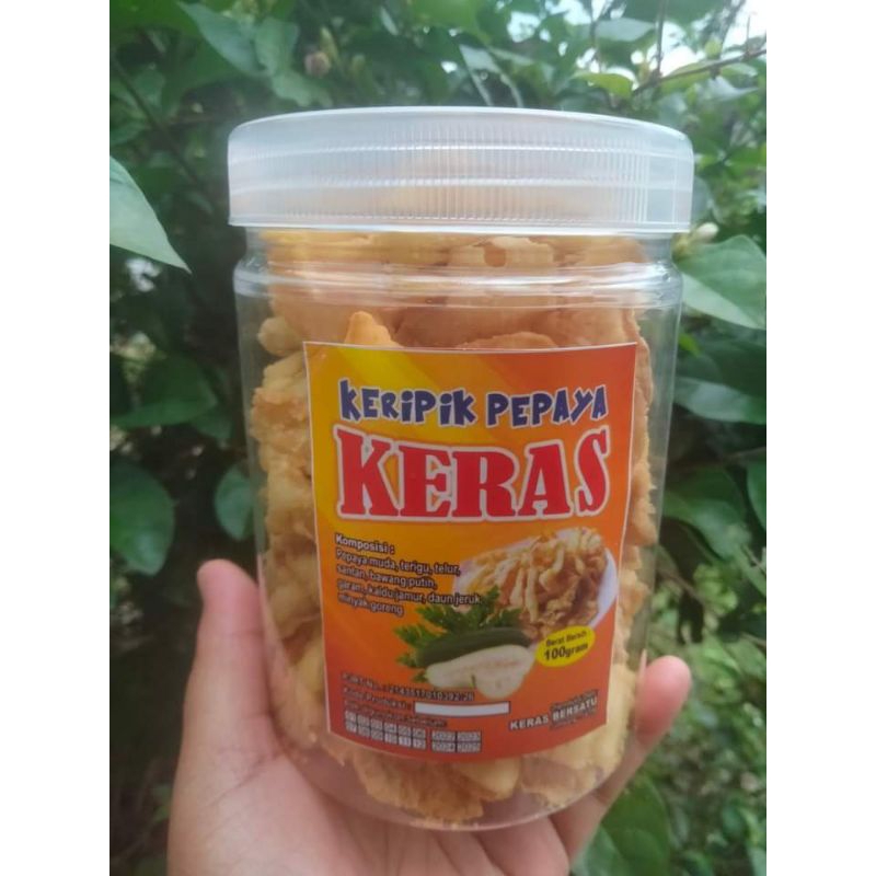 

KERIPIK PEPAYA GURIH 125gr