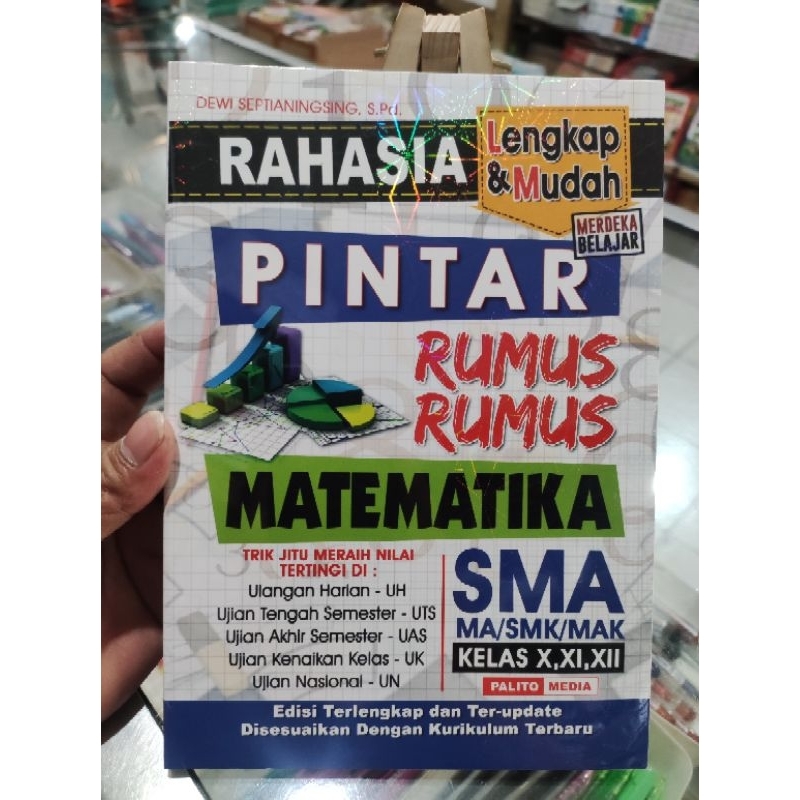 rahasia pintar rumus-rumus matematika untuk SMA SMK  edisi lengkap dan terupdate