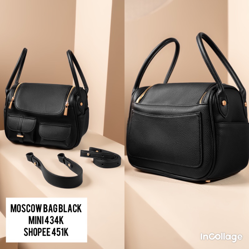 AMOUR / IVY BLACK/PO ZEA BAG BLACK /LONDON /NEVA/MOSCOW BLACK MINI Bag free book, HEYLOCAL by local.