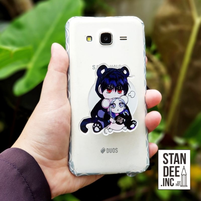 custom pop socket / griptok / popsocket manhwa, manga, anime, apapun / father I don't want to get ma