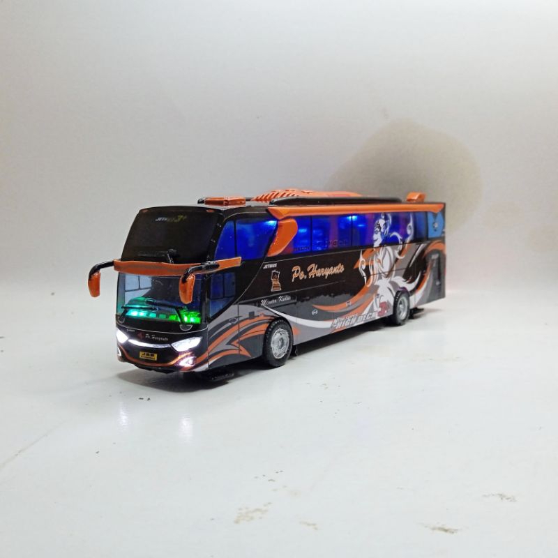 Po HARYANTO body JB3 Voyager Miniatur bus Full Lampu