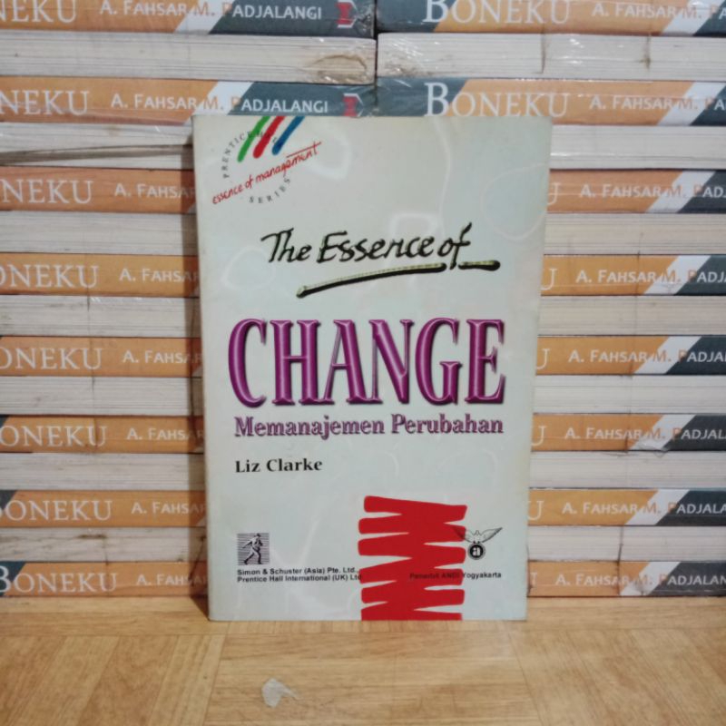 

BUKU ORIGINAL - THE ESSENCE OF CHANGE MANAJEMEN PERUBAHAN