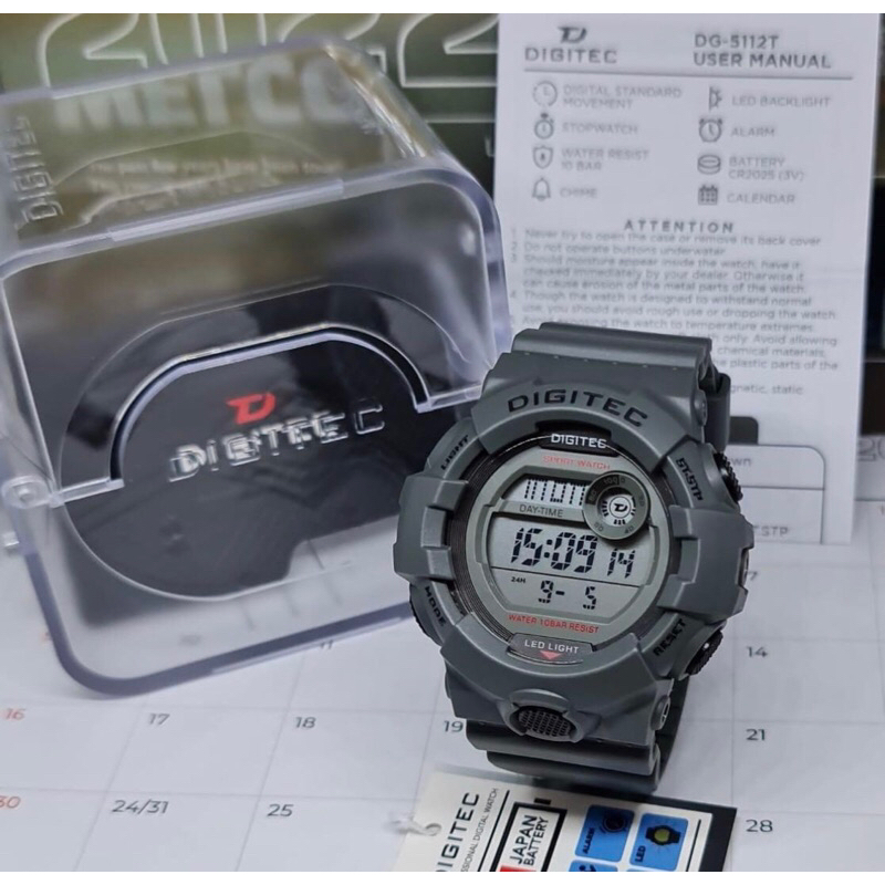jam tangan digitec DG 5112T Digital