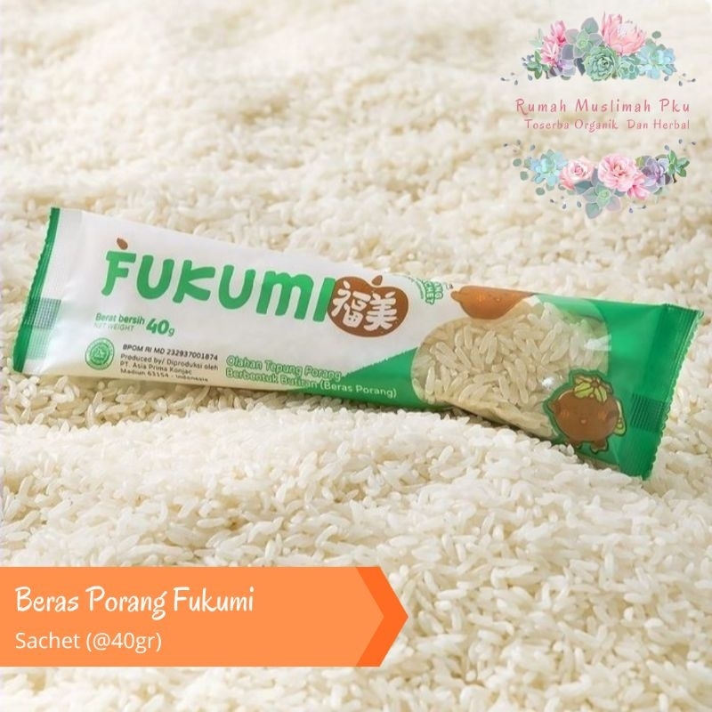 

FUKUMI - BERAS PORANG SACHET 40GR