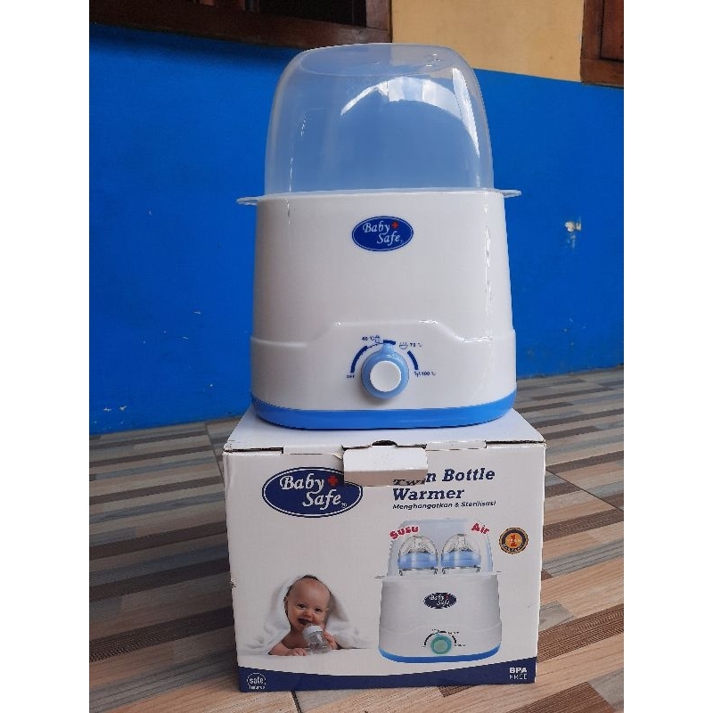 Baby Safe Twin Bottle Warmer
