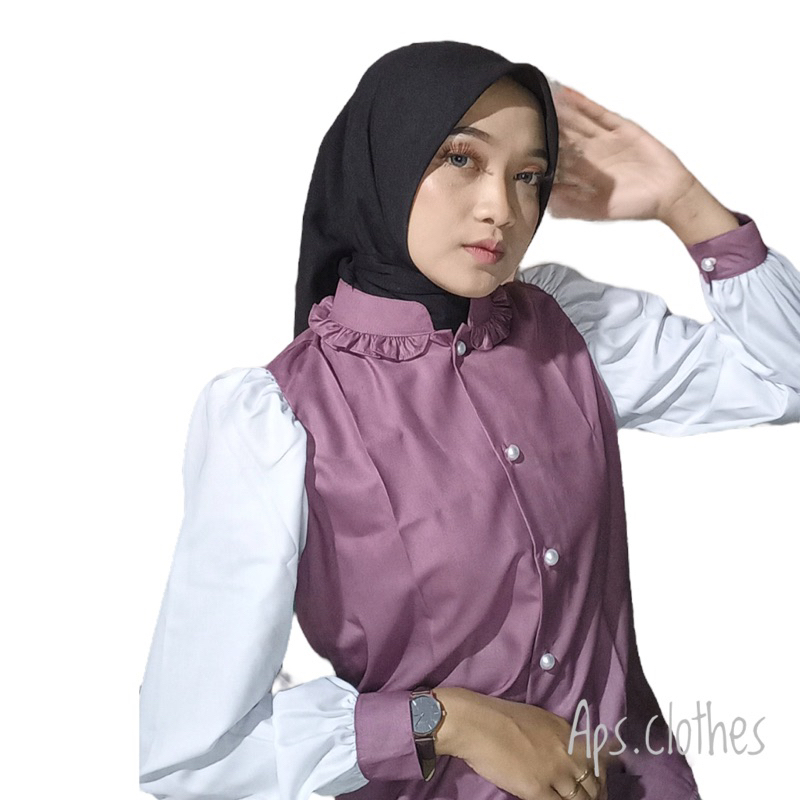 Mahara Top Blouse Puffy Aps.clo