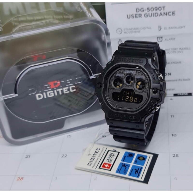 jam tangan digitec DG 5090T Analog-Digital