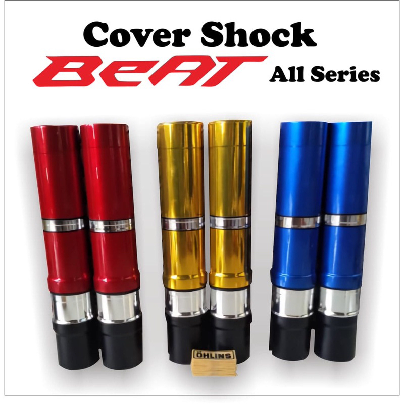 COVER TABUNG SHOCK DEPAN VARIASI HONDA BEAT SCOOPY VARIO DLL