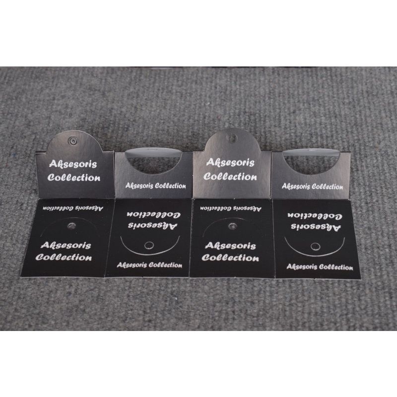 

kertas label produk accesories / Aksesoris hangtag / Hang tag / hang tag Lebel kertas gantungan