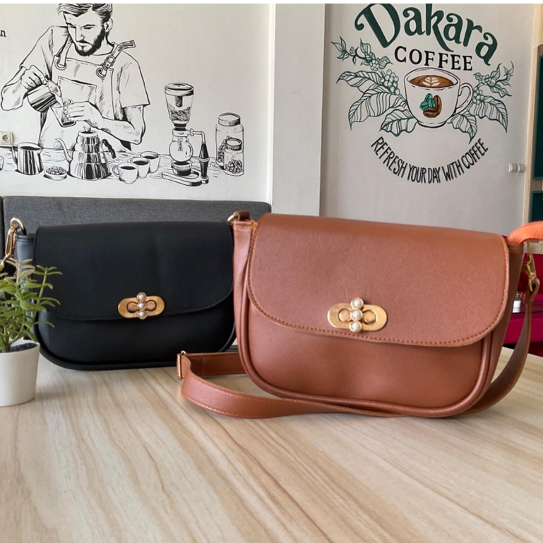 (COD) TAS SELEMPANG WANITA INARA  / TAS SLINGBAG CUTE BERKUALITAS