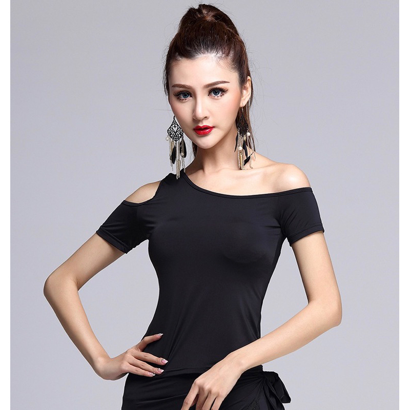 Atasan One Shoulder - Baju Tari / Line Dance / Dansa Elastis