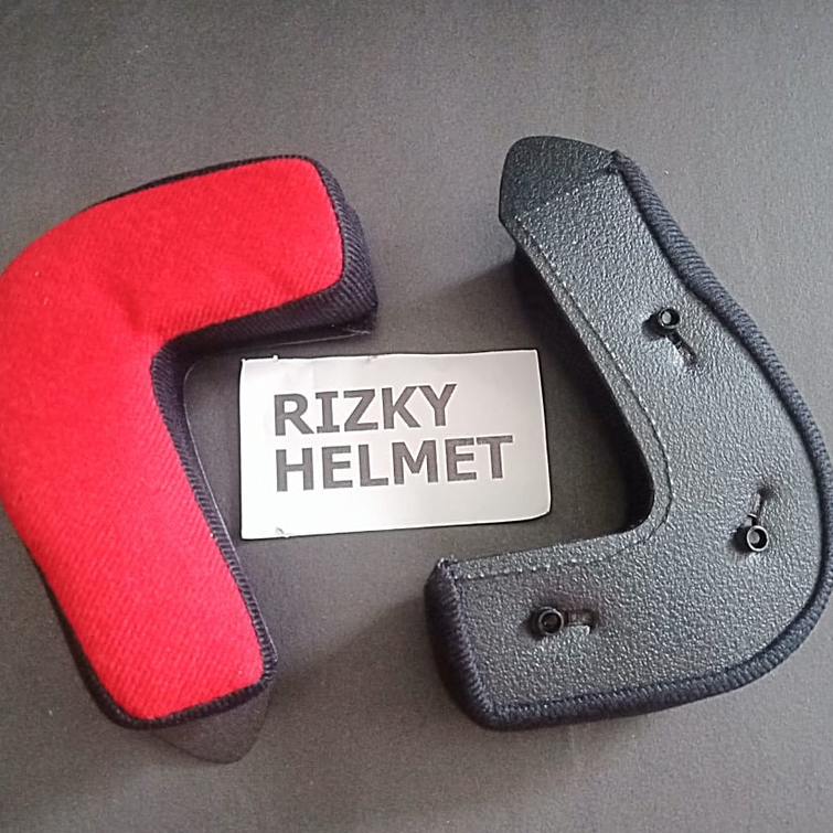 Busa Pipi GM Fighter Kancing Plastik, Busa Pipi Helm GM Fighter Plastik