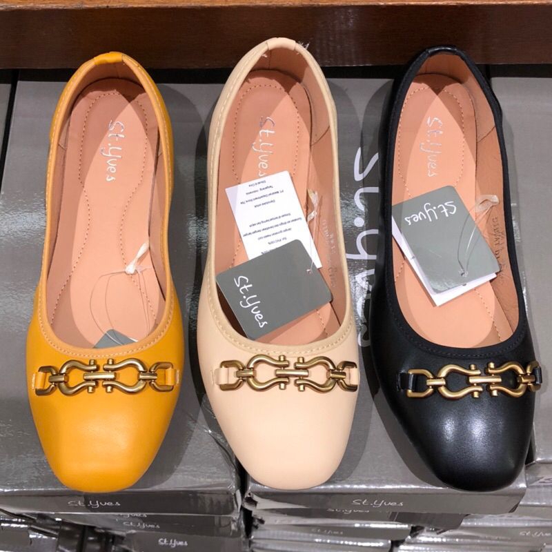 St.Yves sepatu flat wanita branded Matahari