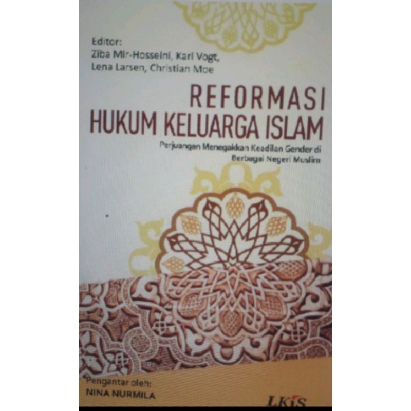Reformasi Hukum Keluarga Islam