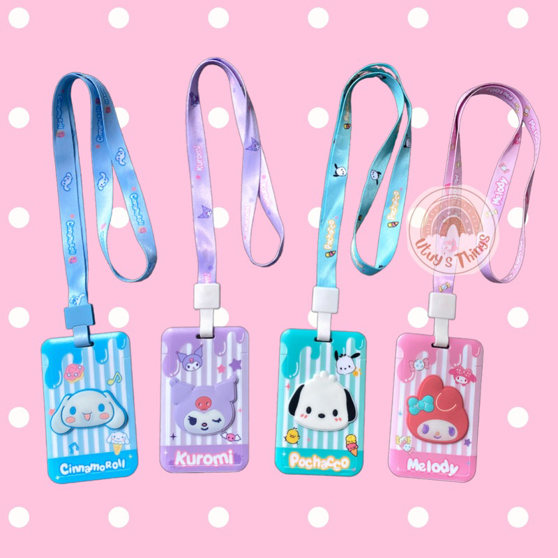 

Lanyard sanrio Rubber cinamonroll / kuromi / pochacco