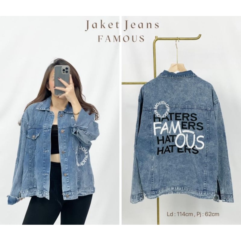 MDLV ~ Jaket Jeans Famous Good Quality