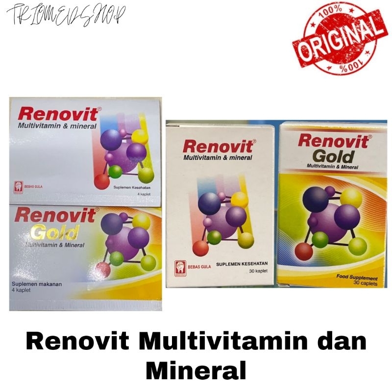 RENOVIT MULTIVITAMIN DAN MINERAL