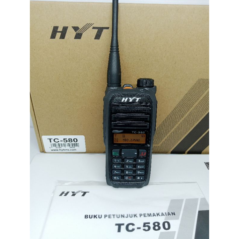 Ht Hyt tc 580 uhf original garansi 1 tahun