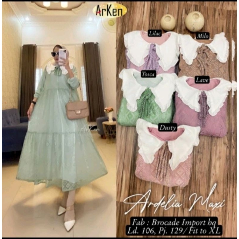 MAXI DRESS ARDELIA BY ARKEN