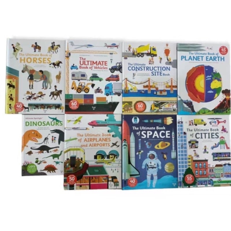 The Ultimate Book of SPACE / PLANET EARTH/ CONSTRUCTION SITE / CITIES / VEHIC