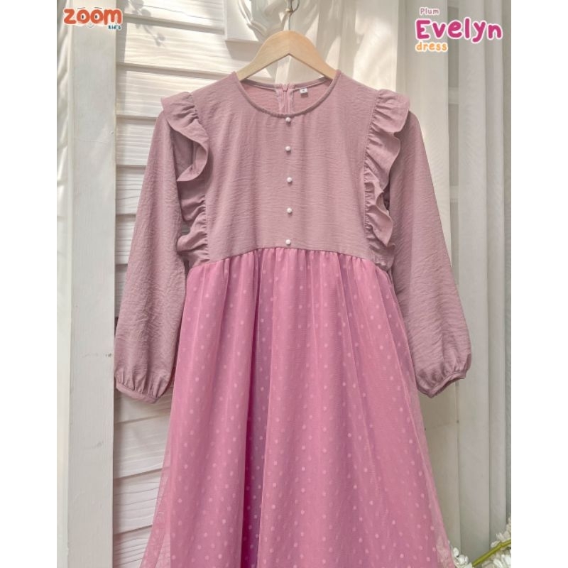 Dress Anak Evelyn by Zoom kids