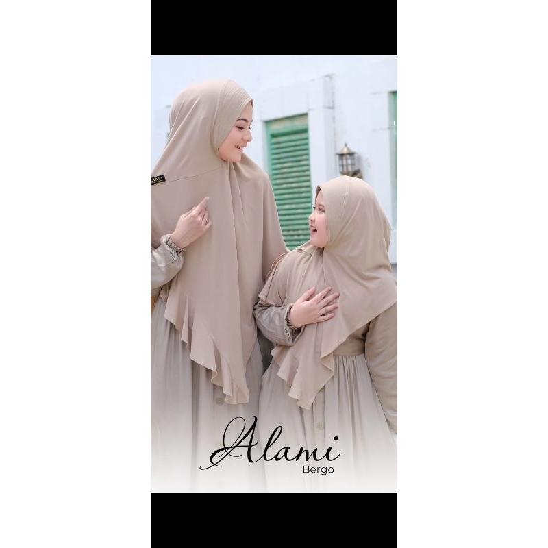 jilbab bergo kids Alami  by Umma syari